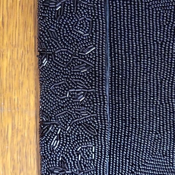 Vintage Small Beaded Cluch Bag 5"x8" - Picture 4 of 8